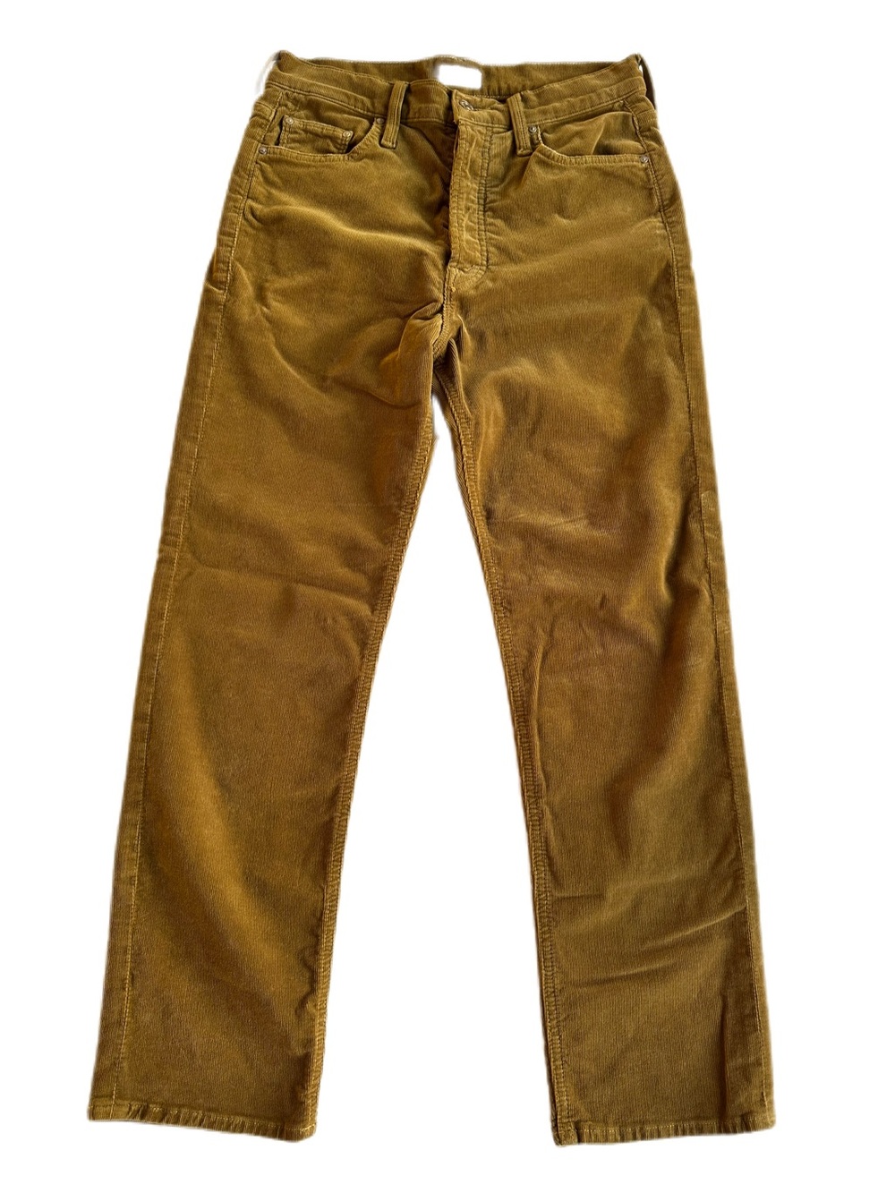 MOTHER The Tomcat Ankle Hopscotch High Rise Corduroy Pants Size 27